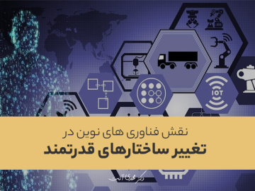 نقش فناوری های نوین در تغیر ساختارهای قدرتمند